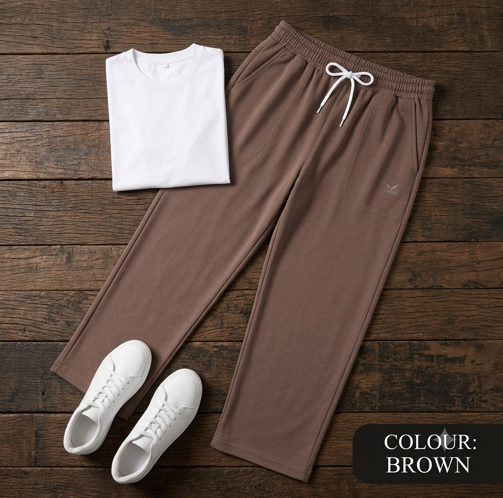 Men's Loose Fit Baggy Pajama - Brown (Available in 4 Colors)