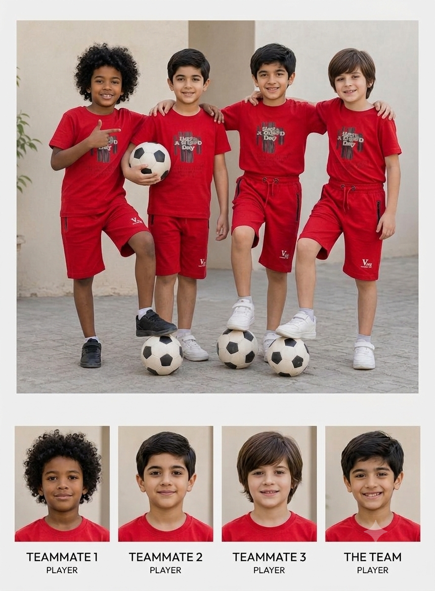 Boys Summer Printed T-Shirt & Shorts Suit