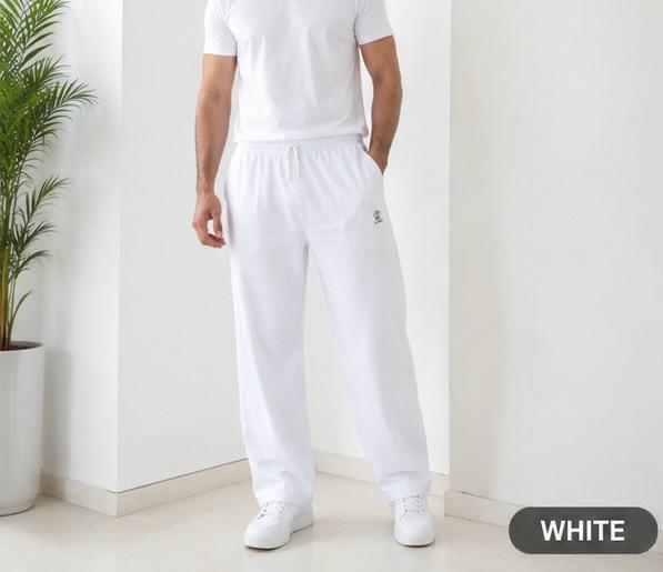 Men's Loose Fit Baggy Pajama - White Black (Available in 4 Colors)