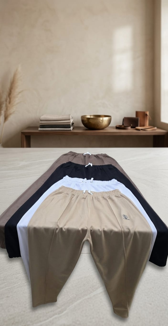 Men's Loose Fit Baggy Pajama - Beige (Available in 4 Colors)