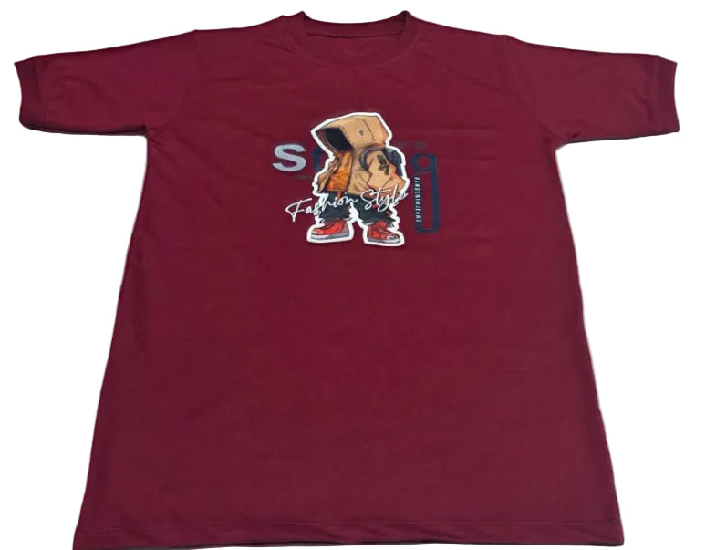 Boys Summer Printed T-Shirt & Shorts Suit